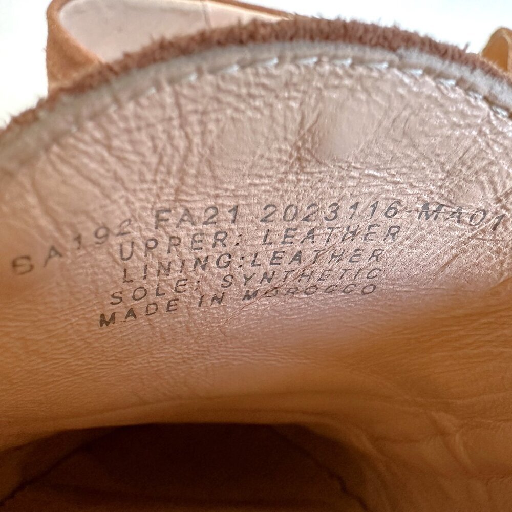J. Crew Winona Caramel Suede Loafers - Picture 10 of 13